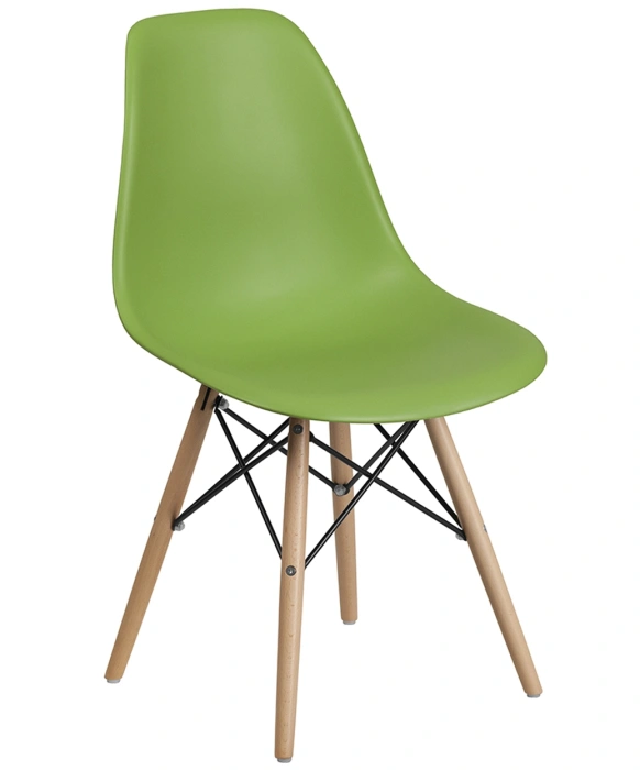 Regal Reception Chair w/ Wood Base