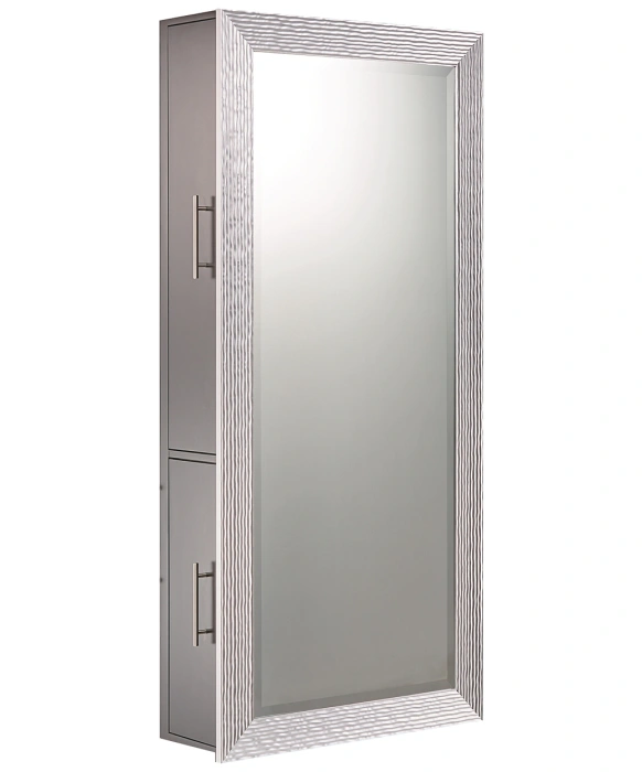 Pibbs Wave Salon Mirror & Storage Server