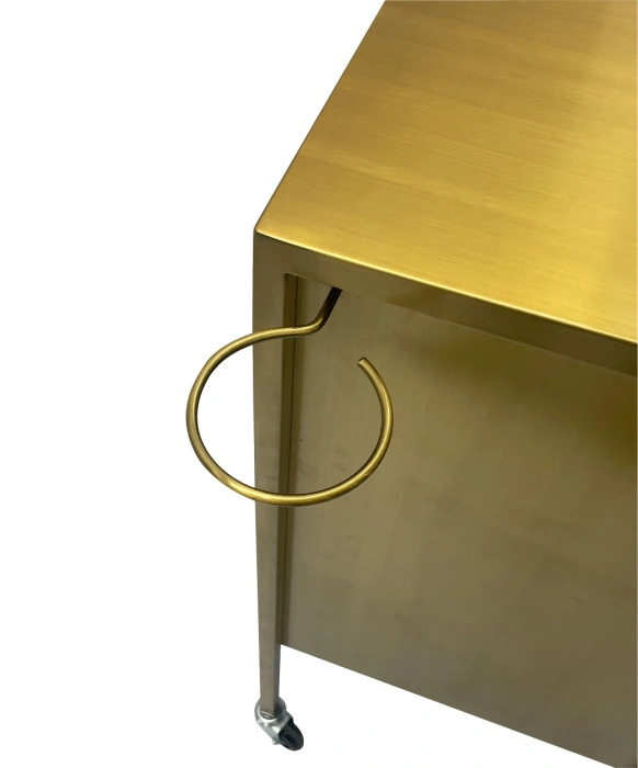 Electra Gold Metallic Styling Trolley