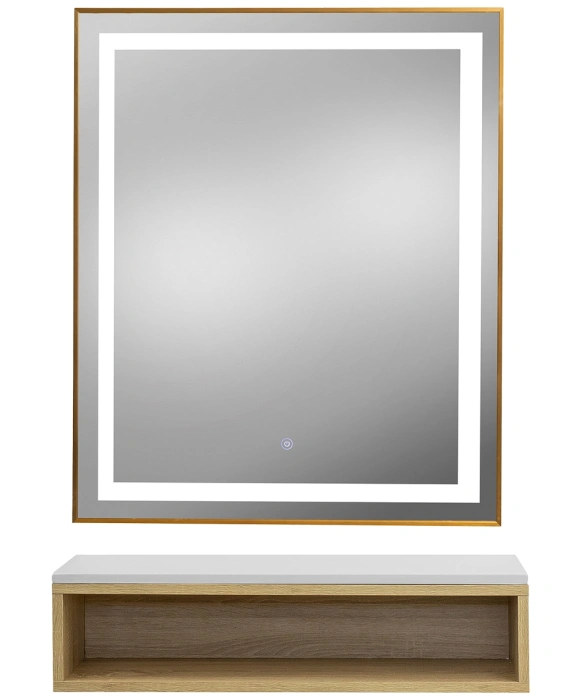 Pibbs 6003 Color Cubby Styling Station & Mirror