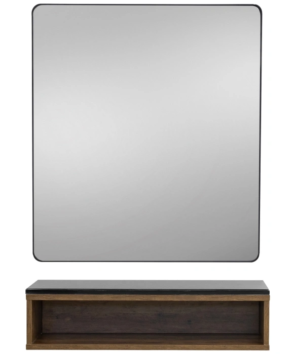 Pibbs 6003 Color Cubby Styling Station & Mirror
