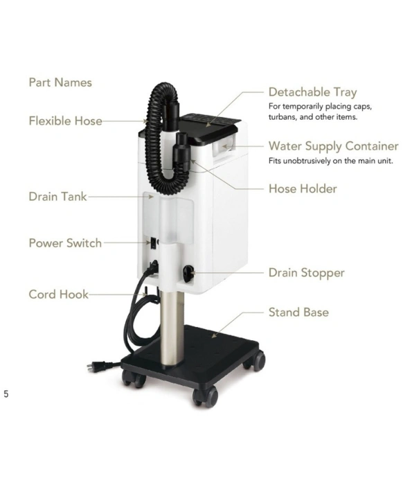 Takara Belmont Head Spa Mist II Wagon Bundle