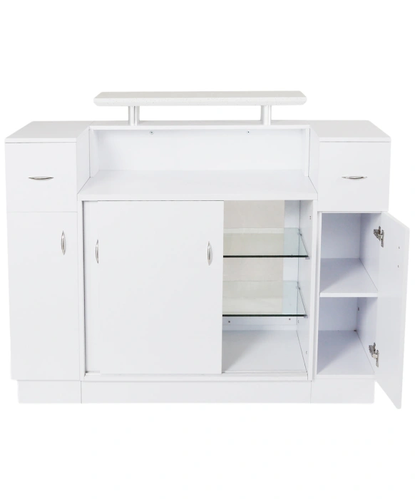 J&A Granite Top Reception Desk