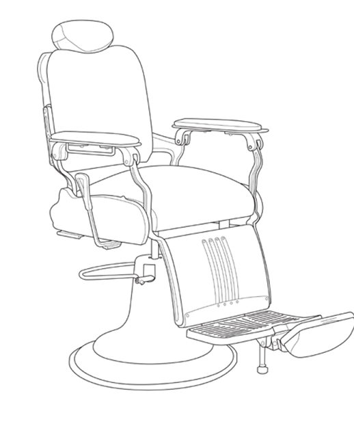 Takara Belmont BB-0090 Koken Legacy Barber Chair