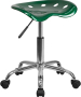 Vibrant Black Tractor Seat and Chrome Stool-image15