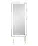Pibbs 9110 Lumina LED Salon Mirror & Storage Server w/ Legs-image6