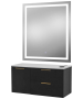 Pibbs 6002 Capri Styling Station & LED Mirror-image1