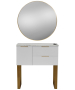 Pibbs 6002 Capri Styling Station w/ Legs & Standard Mirror-image10