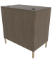 Collins E1163 Aspen Appointment Desk w/ Metal Legs-image1