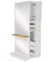 Milan Double Sided Styling Station w/ Shelf-image13