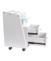J&A Glass Top Pedicure Cart-image4