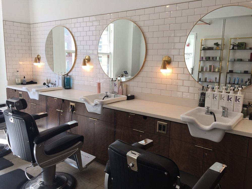 Photo: Brass in Pocket Barbershop & Salon